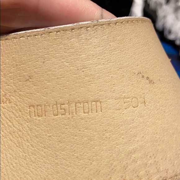 VINTAGE WHITE LEATHER/SILVER WAIST BELT NORDSTROM main image 5